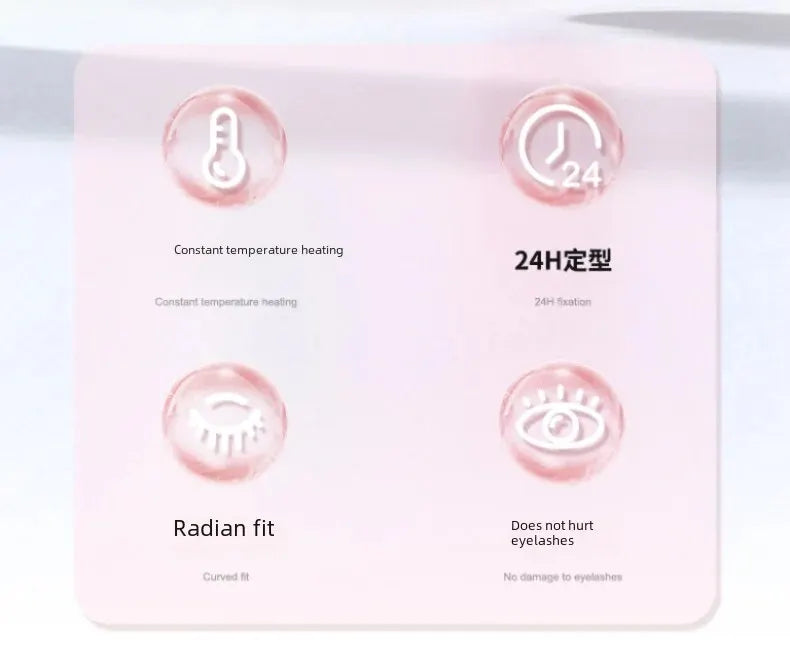 electric eyelash curling device heat styling
