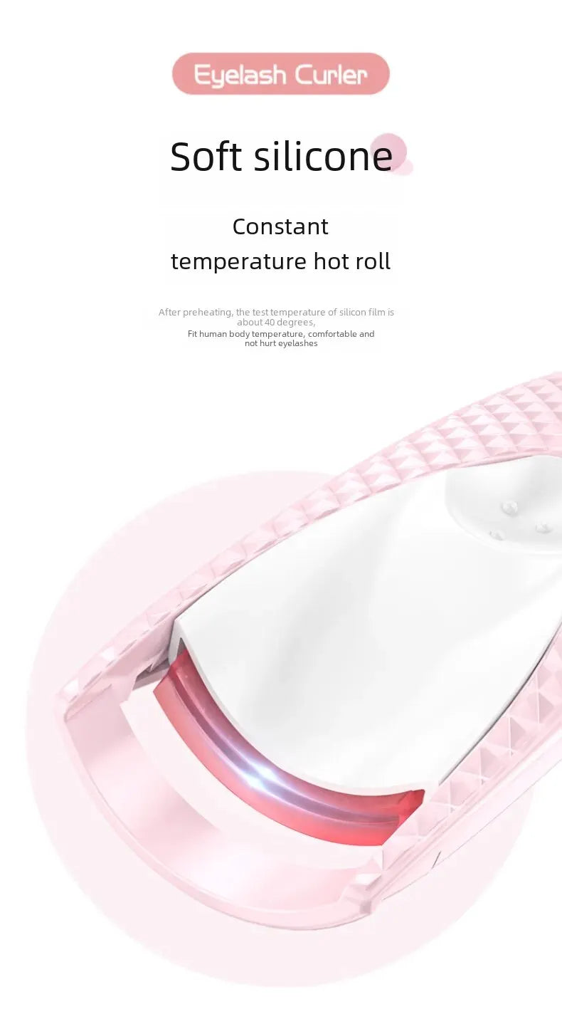 electric eyelash curling device heat styling