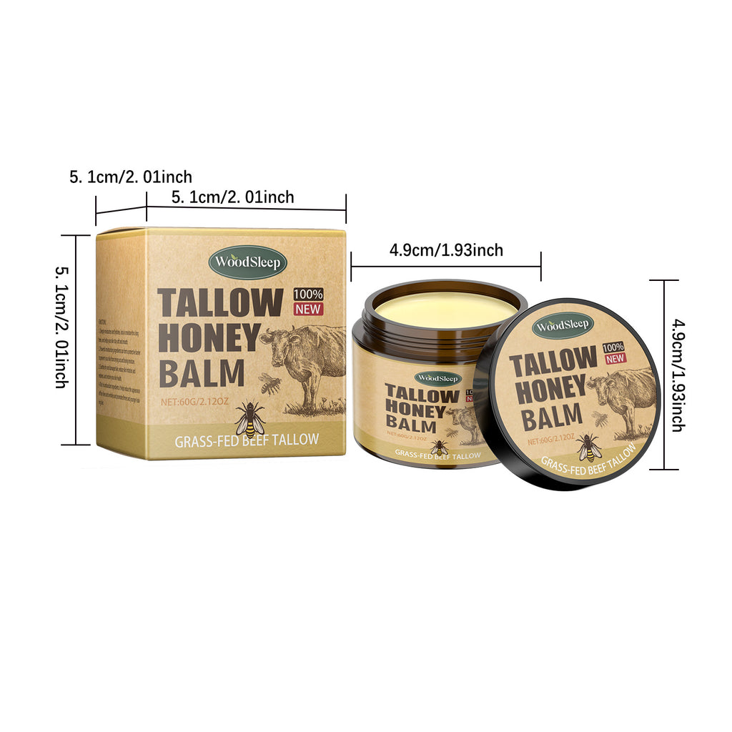 Beef Tallow Honey Moisturizer Cream Nourish Hydrating Brighten Face Body Lotion Gentle Skin Rejuvenation Balm Korean Cosmetics