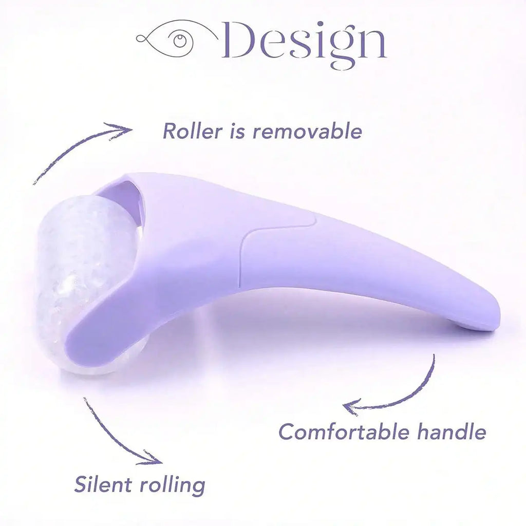 Botanica Luxe Facial Ice Roller | De-Puffing & Skin-Soothing Massage Tool