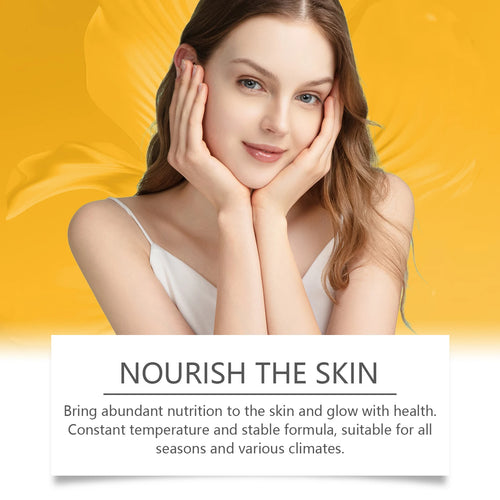 WoodSleep tallow balm skincare with woman touching her cheeks