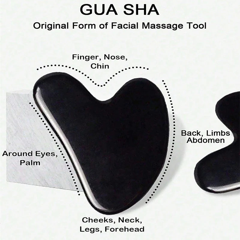 Ice Roller & Gua Sha Facial Tool Set — Lift, Contour & De-Puff