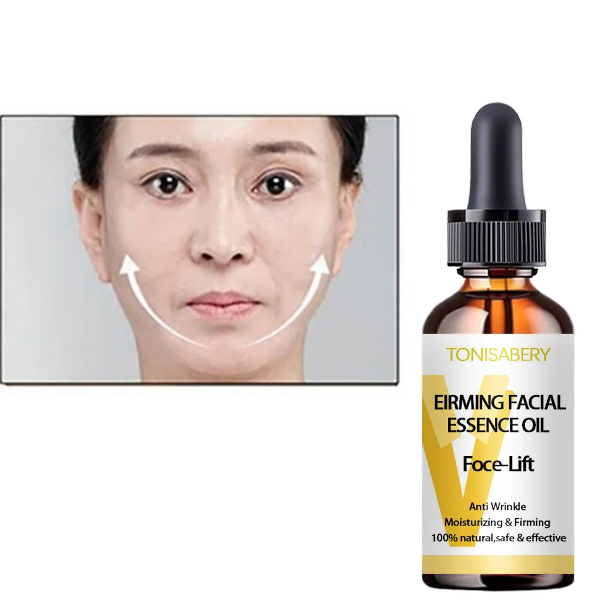 Anti Wrinkle Essence Instant Slimming Face Oil V Face Essential Oils Lifting Firming Thin Nourish Powerful Facial Skin Care
