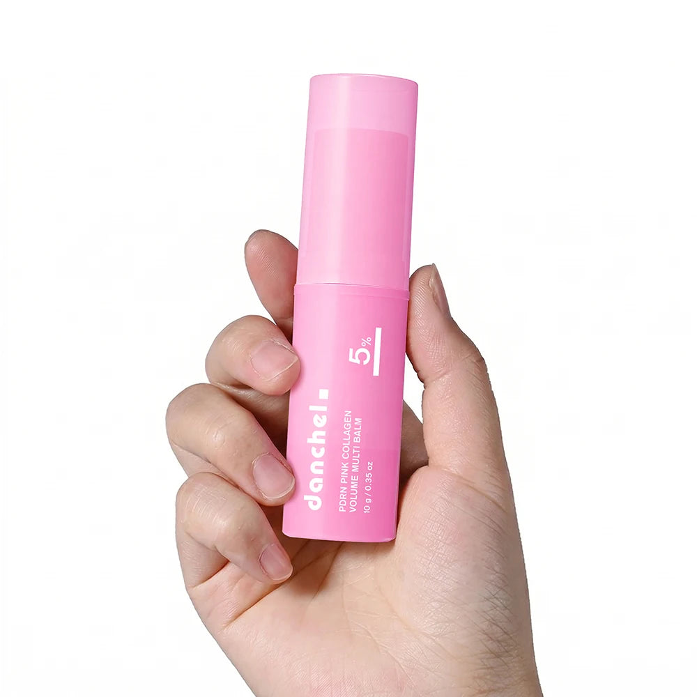 PDRN Pink Collagen Volume Multi Balm Stick | Anti-Aging Firming Treatment for Eyes, Neck & Face