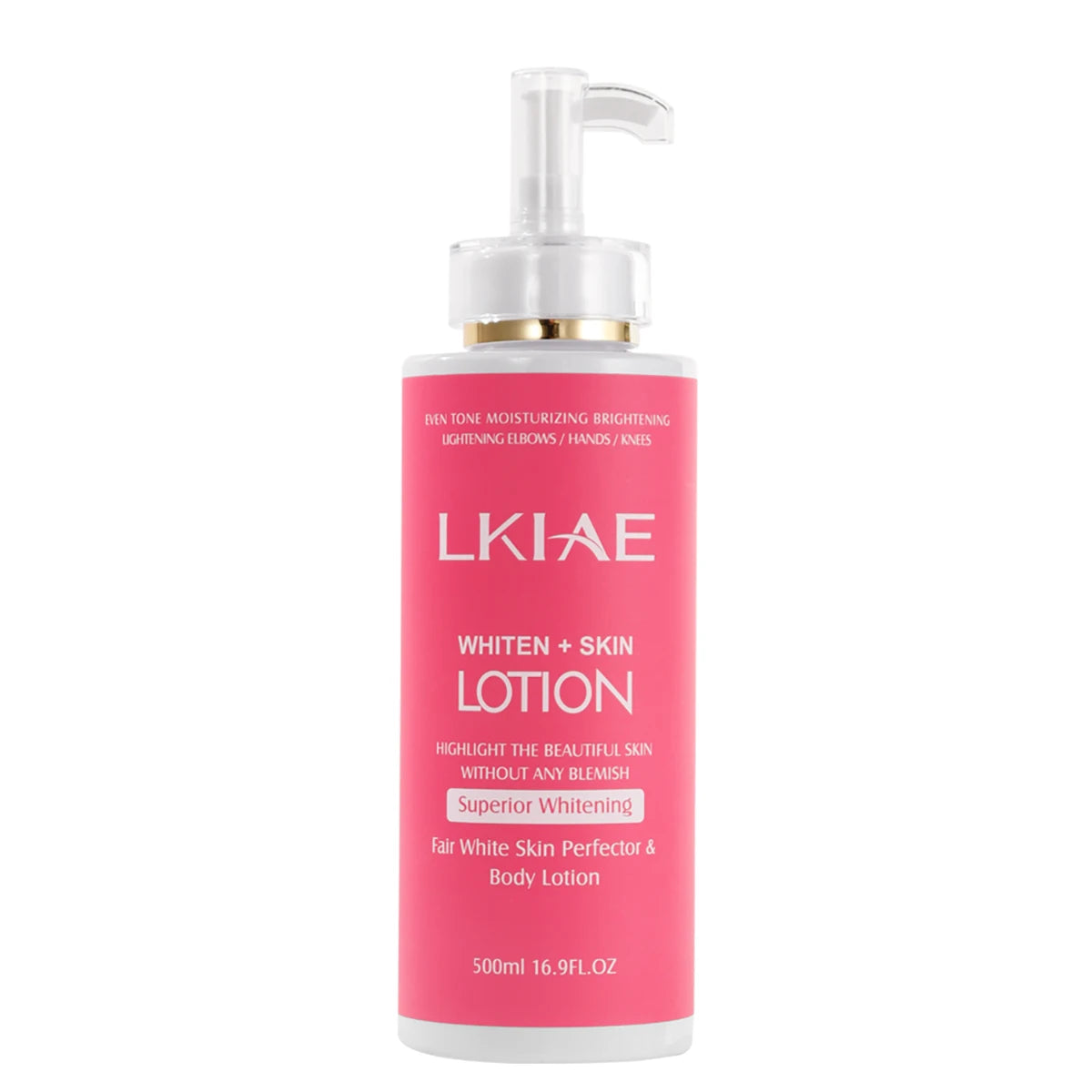 LKIAE Body Lotion for Bright & Healthy Skin, Moisturizing, Reduce Spots, Enhance Radiance, Evens Skin Tone, 500ml