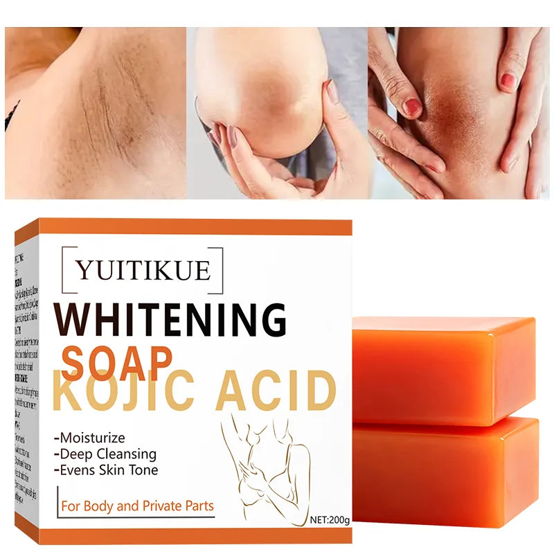 Whitening Soap - Brightens Skin Tone, Deep Cleansing & Moisturizing, Gentle for Sensitive Skin & Body Care