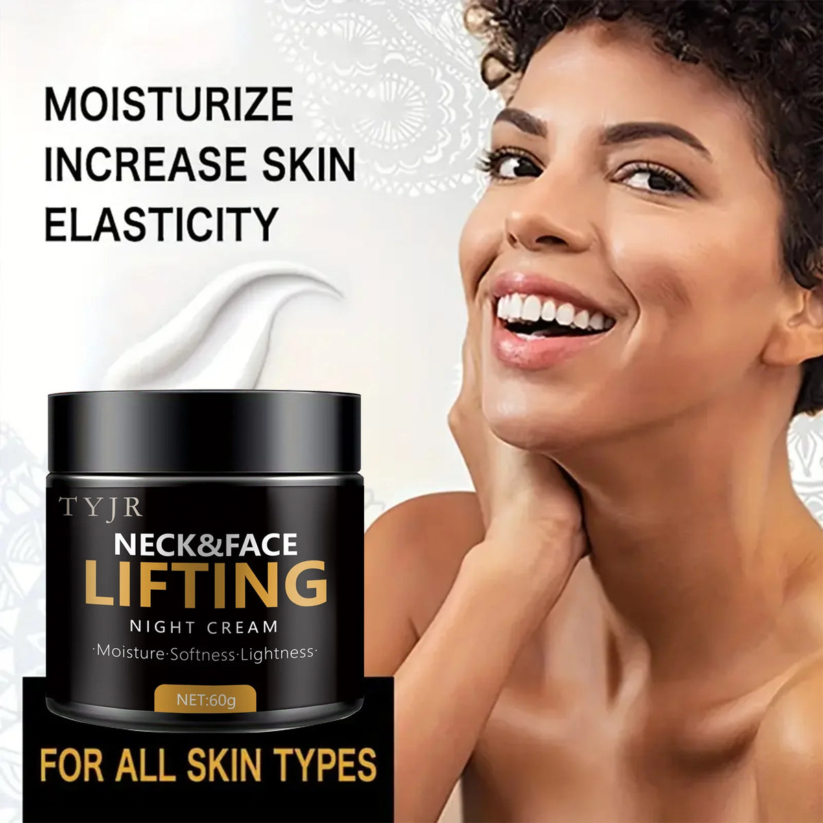 Botanica Luxe Neck Firming Collagen Cream | Anti-Aging Lift & Rejuvenation
