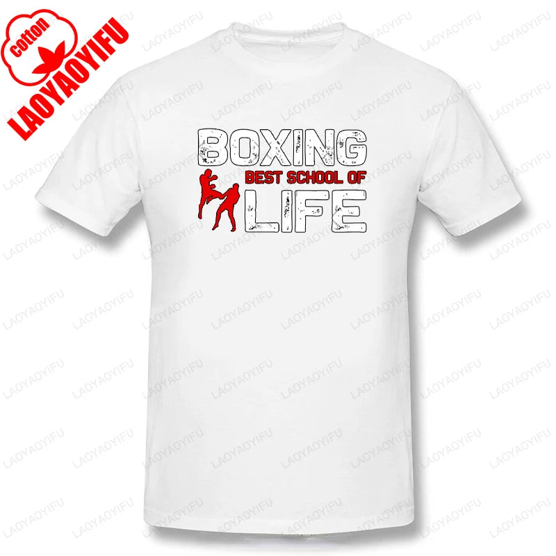 No Boxing No Life Printed T-shirt
