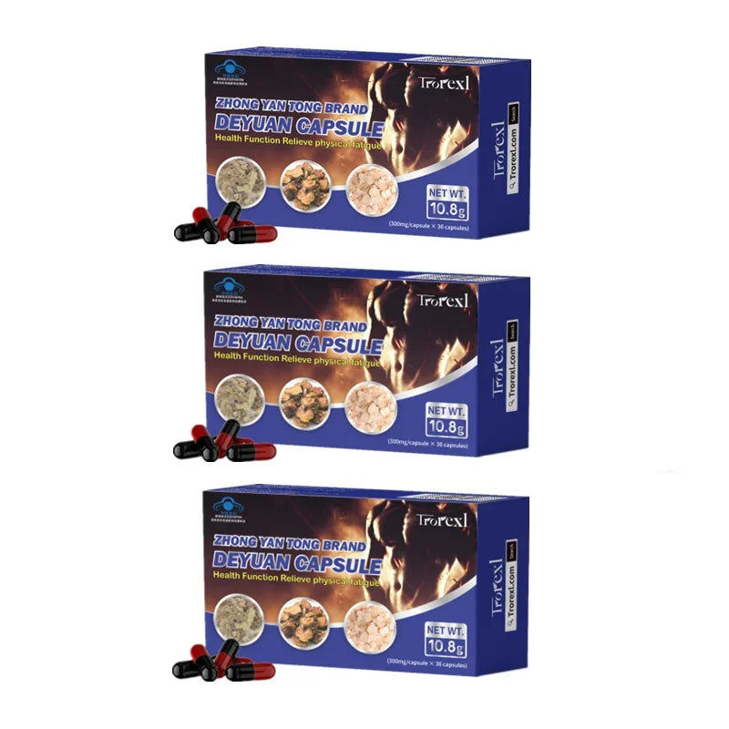 Epimedium & Ginseng Vitality Capsules for Men | Natural Stamina & Reproductive Health Support