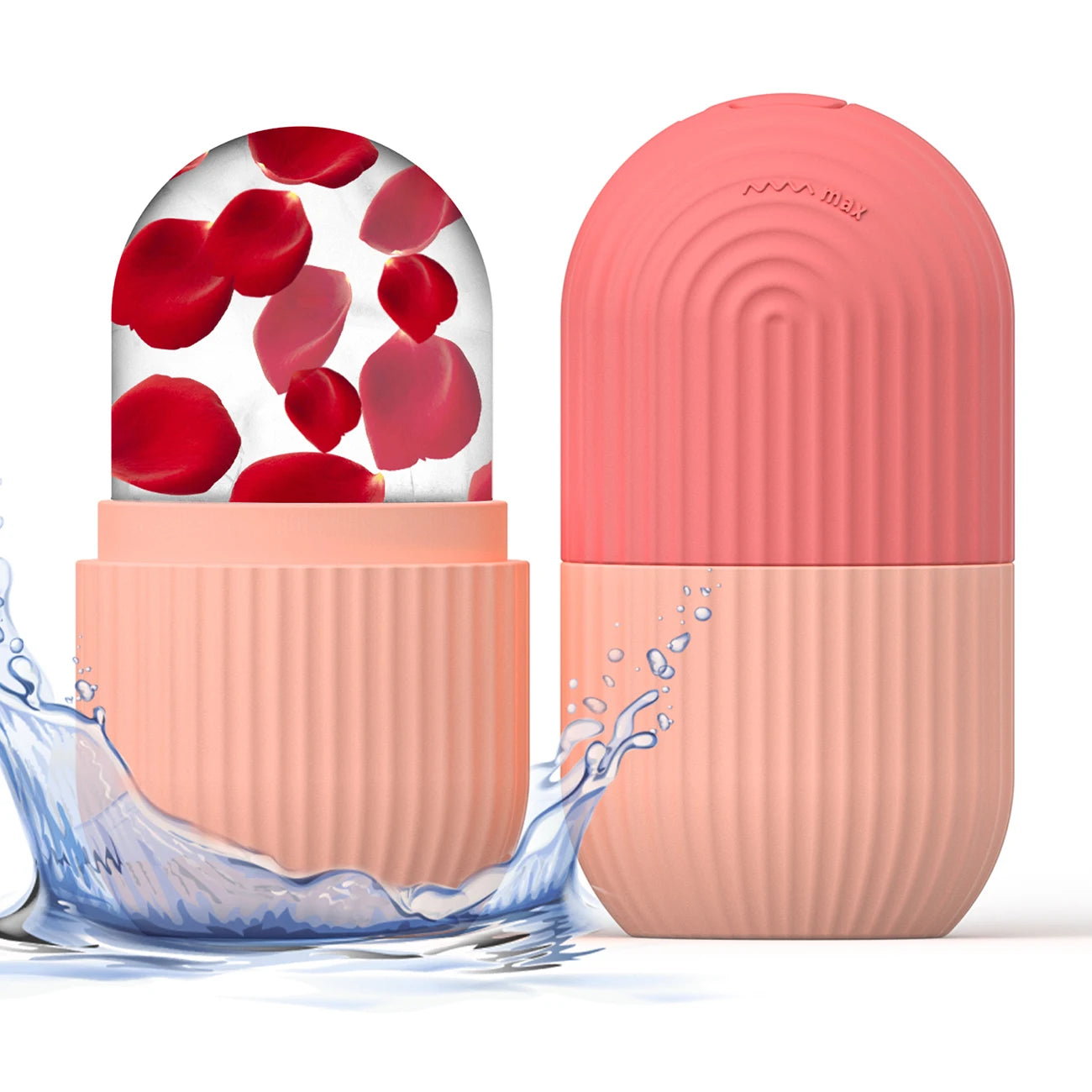 Botanica Luxe Silicone Face Ice Mold | Cryo Facial Tool for De-Puffing & Glow