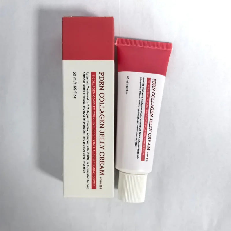 Korean PDRN 7 Collagen Complex Jelly Cream - Anti-wrinkle Firming Plumping Moisturizing Repair Regeneration Facial Skin Care