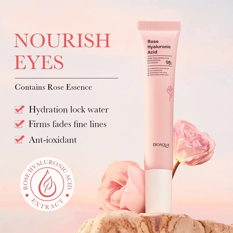 Rose Hyaluronic Skincare Set – Hydrating & Brightening
