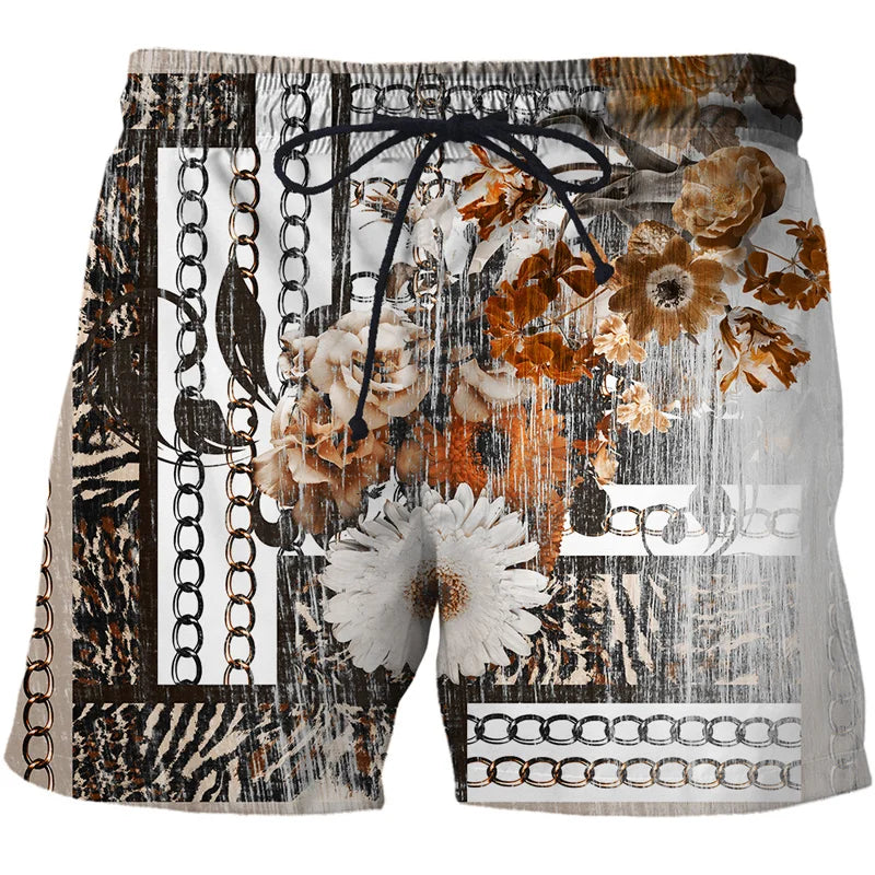 Luxury Beach Shorts  Men's Swim Trunks Casual  Surf