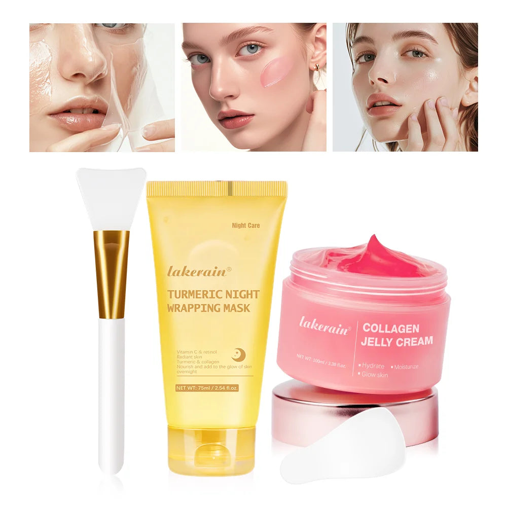 Collagen Overnight Peel-Off Mask – Hydrating & Firming Treatment