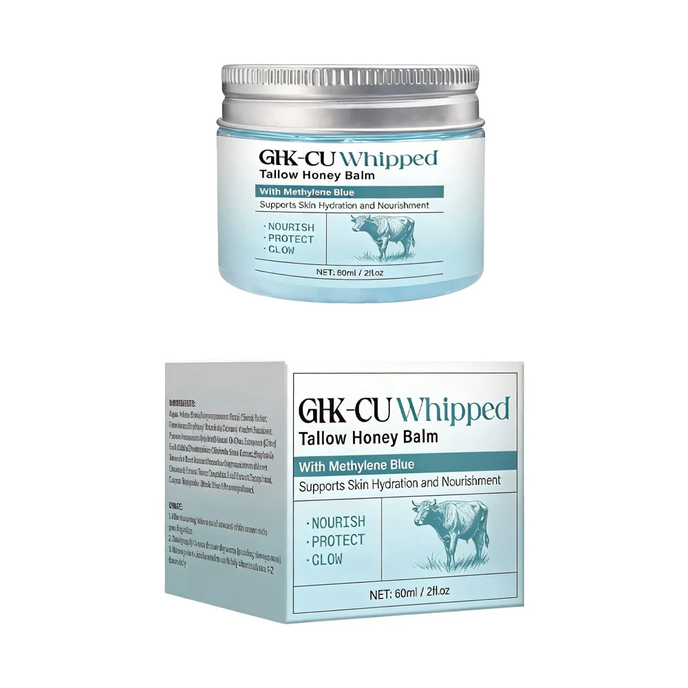1PC Color Copper Peptide Beef Tallow Face Balm Moisturizer 50 g