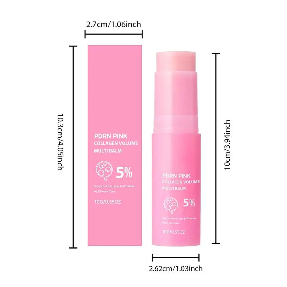 PDRN Collagen  Multi Balm For Face Neck Lip Moisturizing Stick Korea Skin Care