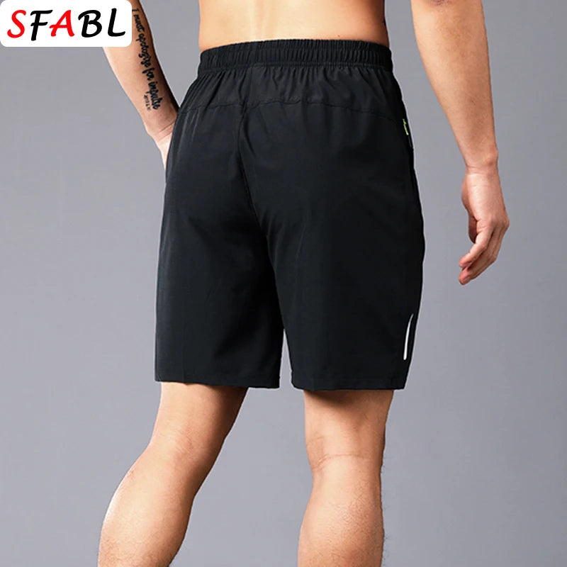 Thin Breathable Beach Short Pants Quick Dry Shorts Men's Football Soccer  Jogging Fitness