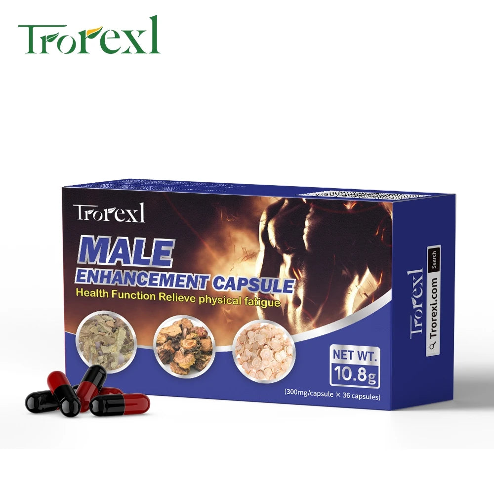 Epimedium & Ginseng Vitality Capsules for Men | Natural Stamina & Reproductive Health Support