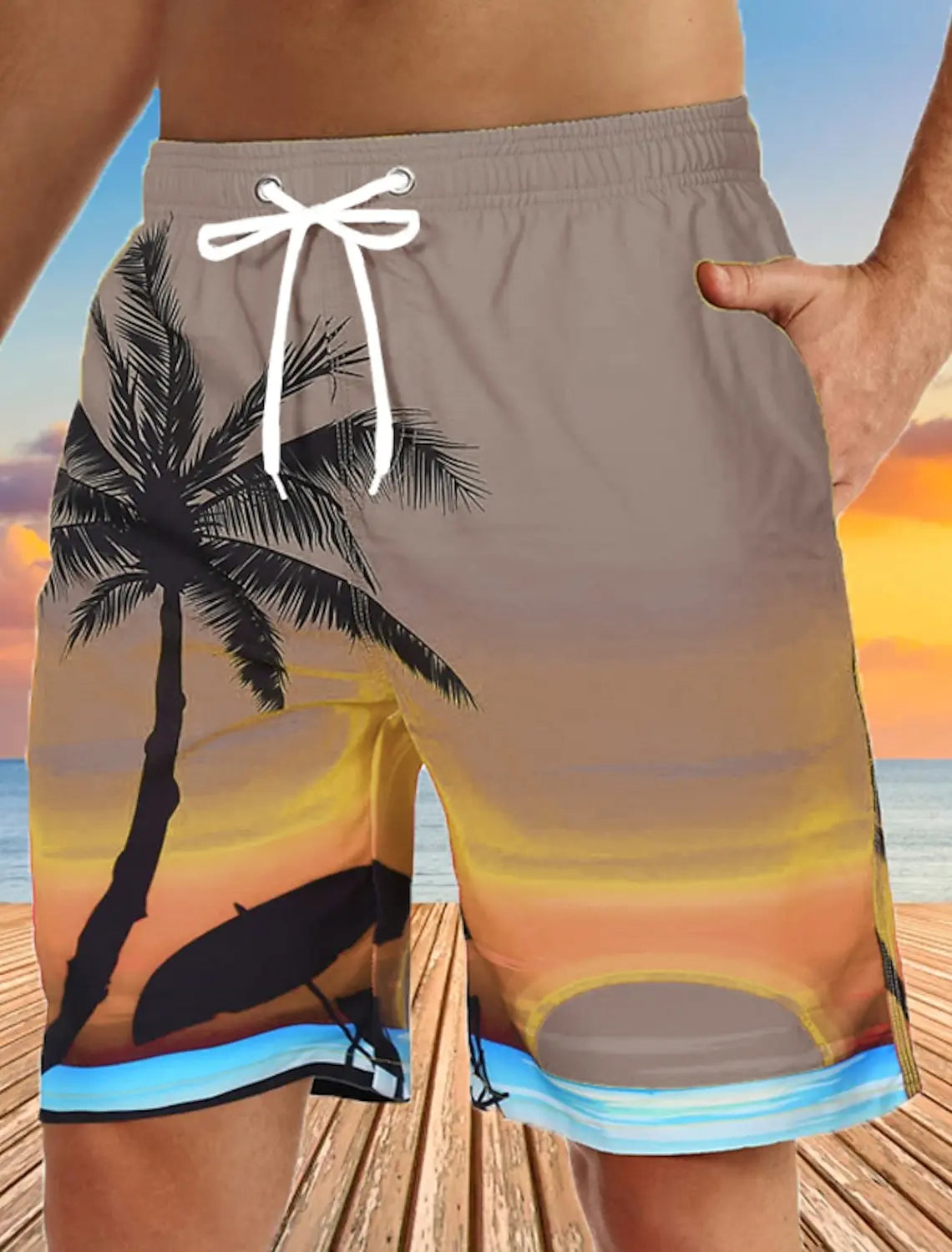 Men's Board Shorts Swim Shorts Bermuda shorts Beach Shorts
