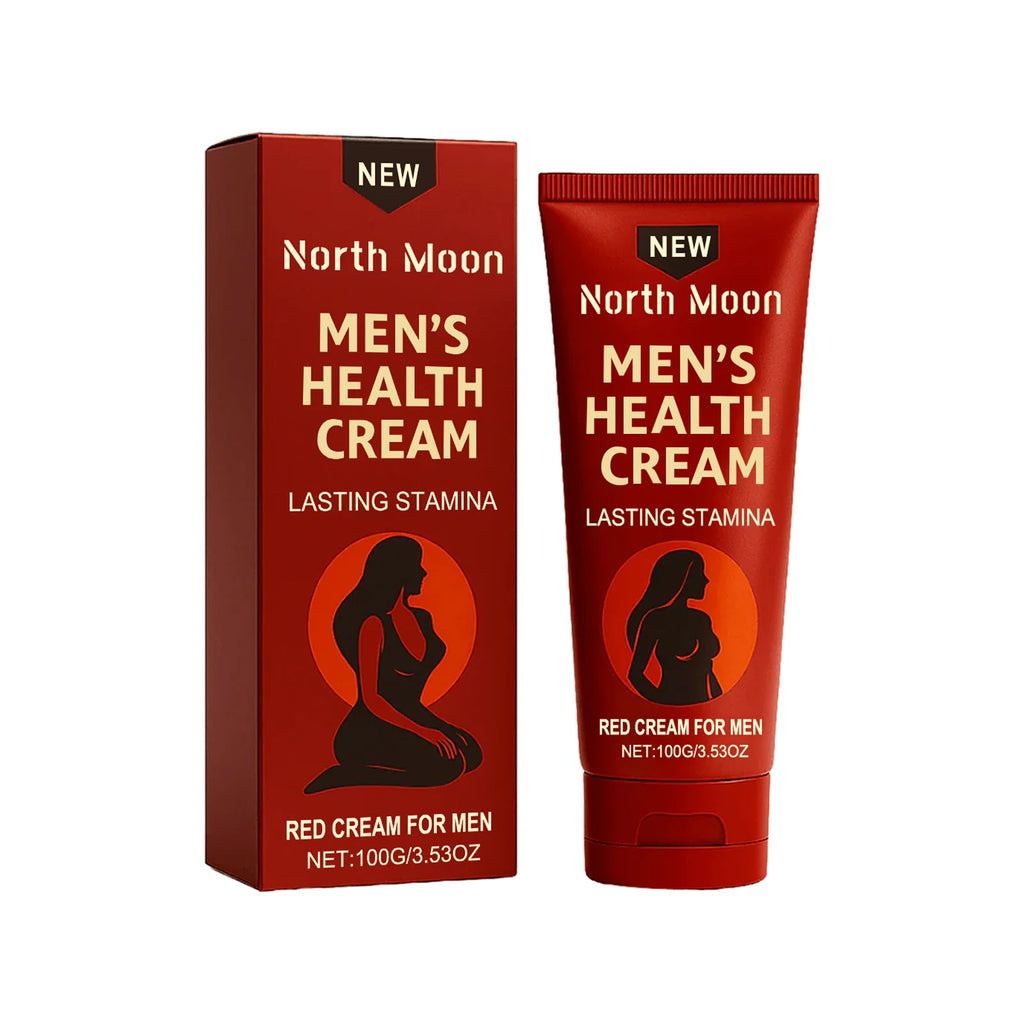 Men's Daily Nourishing Face Cream – Gentle Whole-Face Moisturiser & Massage Care, 100g