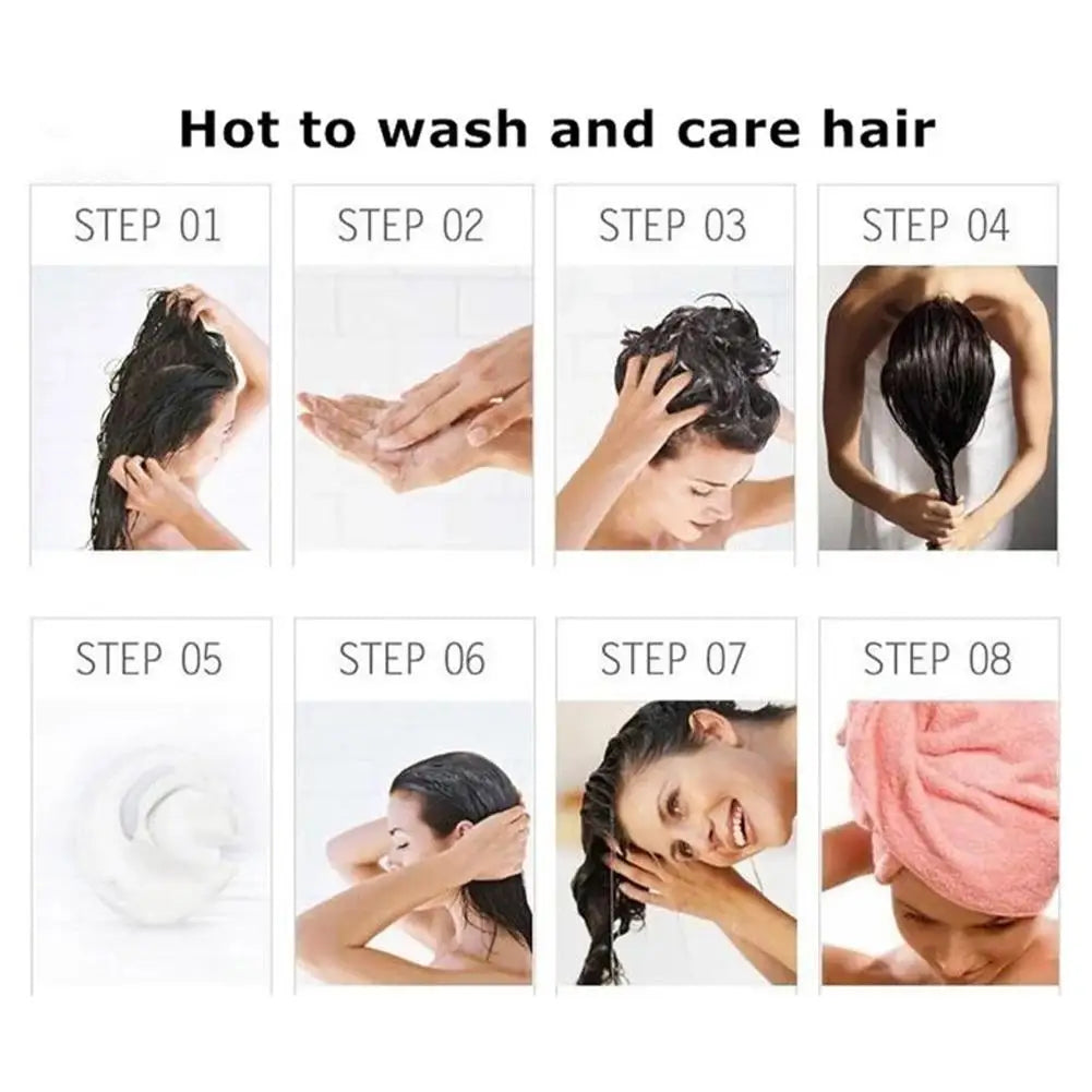 1/2/3Pcs Hair Growth Shampoo, Ginger Shampoo Deep Cleaning Nourish Scalp Deep Cleaning Nourish Scalp Enhance Hair Elasticity