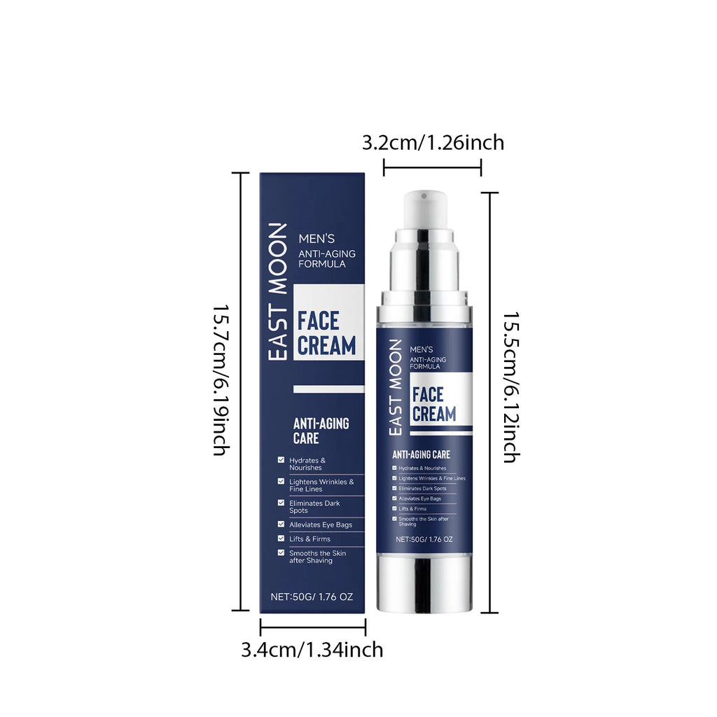 Man Facial Firming Cream Fade Fine Lines Improve Elasticity Moisturizing Dryness Anti W-rinkle For Glowing Skin Face Care Creams
