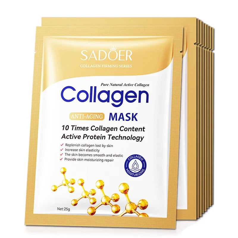 Collagen Renewal Face Mask — Set of 10