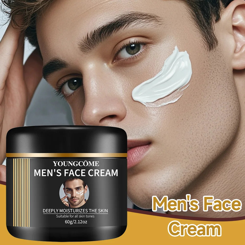 Men's Retinol Anti-Aging Face Cream — Wrinkle Smoothing & Skin Firming