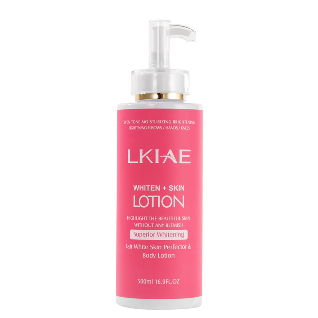 Whitening Body Lotion, Moisturizing, Smooth Skin, Reduce Dark Spots, With Rose Essential Oil, Niacinamide, 500ml