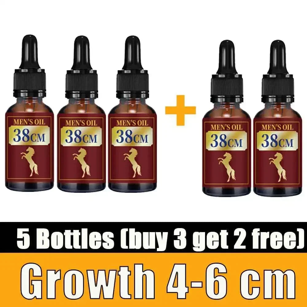 Plant-Based Male Enhancement Massage Oil | Natural Herbal Extracts for Sexual Wellness