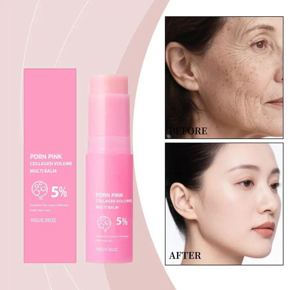 PDRN Collagen  Multi Balm For Face Neck Lip Moisturizing Stick Korea Skin Care