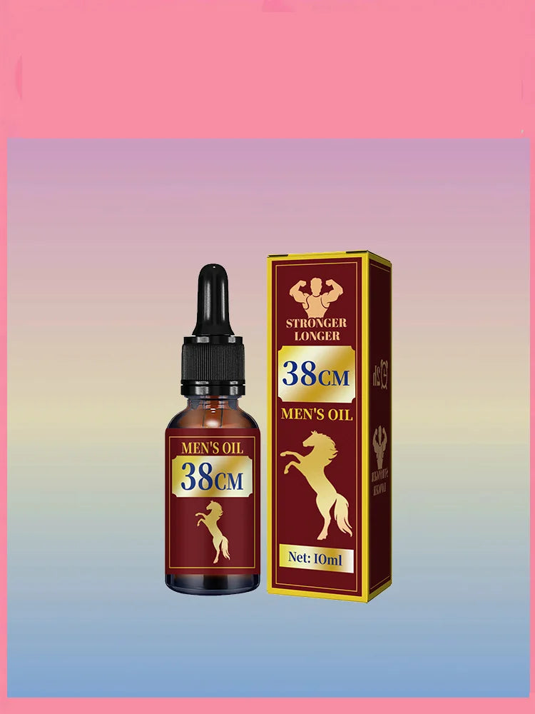 Men's Delay & Enhancement Massage Oil | Water-Based Botanical Formula for Intimacy