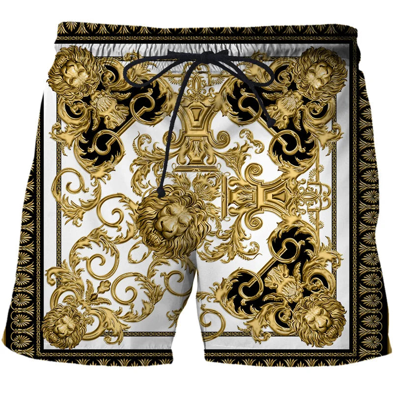 Luxury Beach Shorts  Men's Swim Trunks Casual  Surf