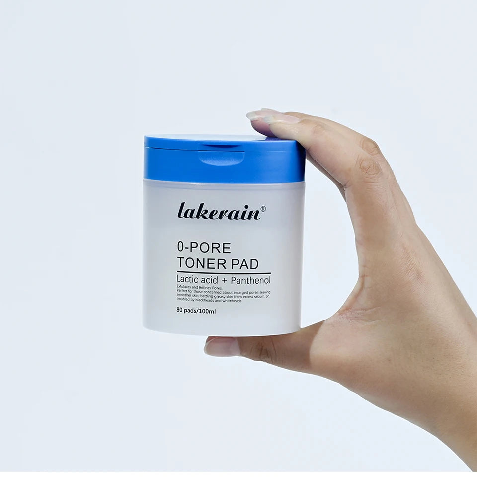 Dual-Textured Facial Toner Pads for Exfoliation and Pore Care