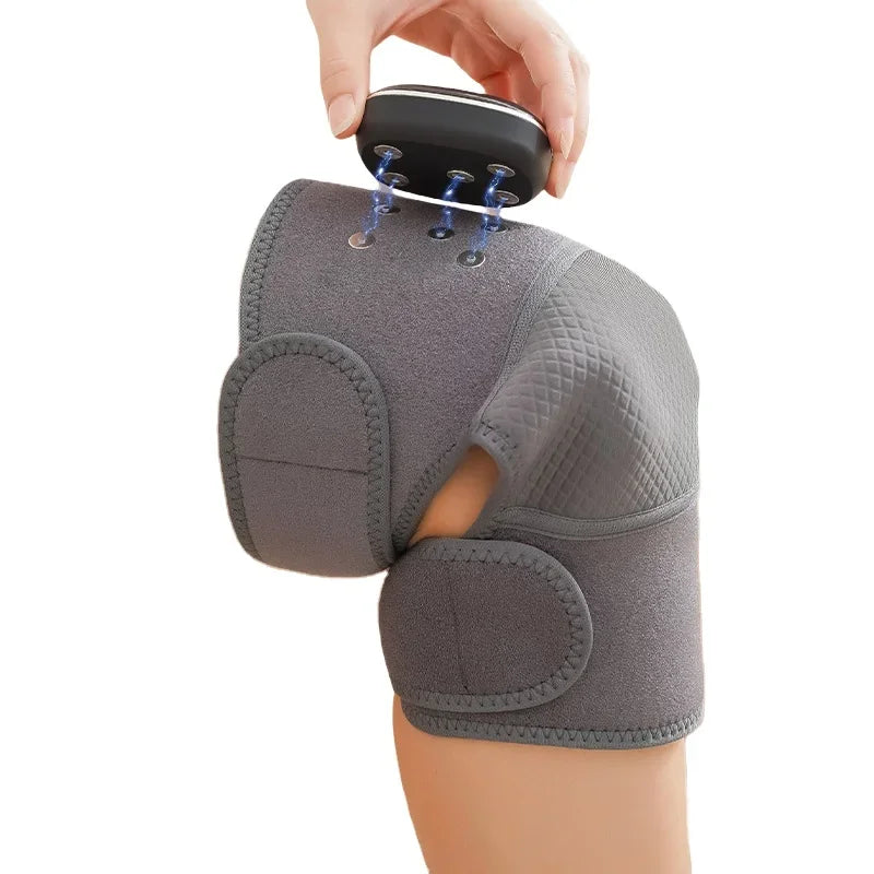 2026/Best sales Wireless Knee Massager Hot Compress for Effective Physiotherapy and Pain Relief