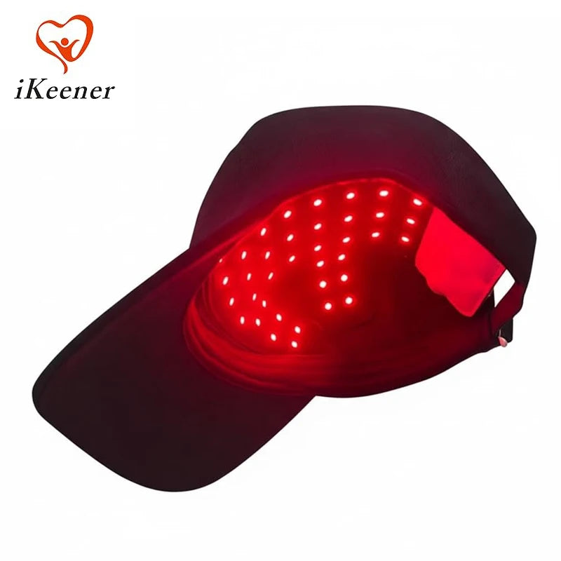 660nm 850nm Red Blue Light Hair Growth Cap Hair Growth Device with Detachable Inner for Women Men Hair Regrowth Loss Treatment