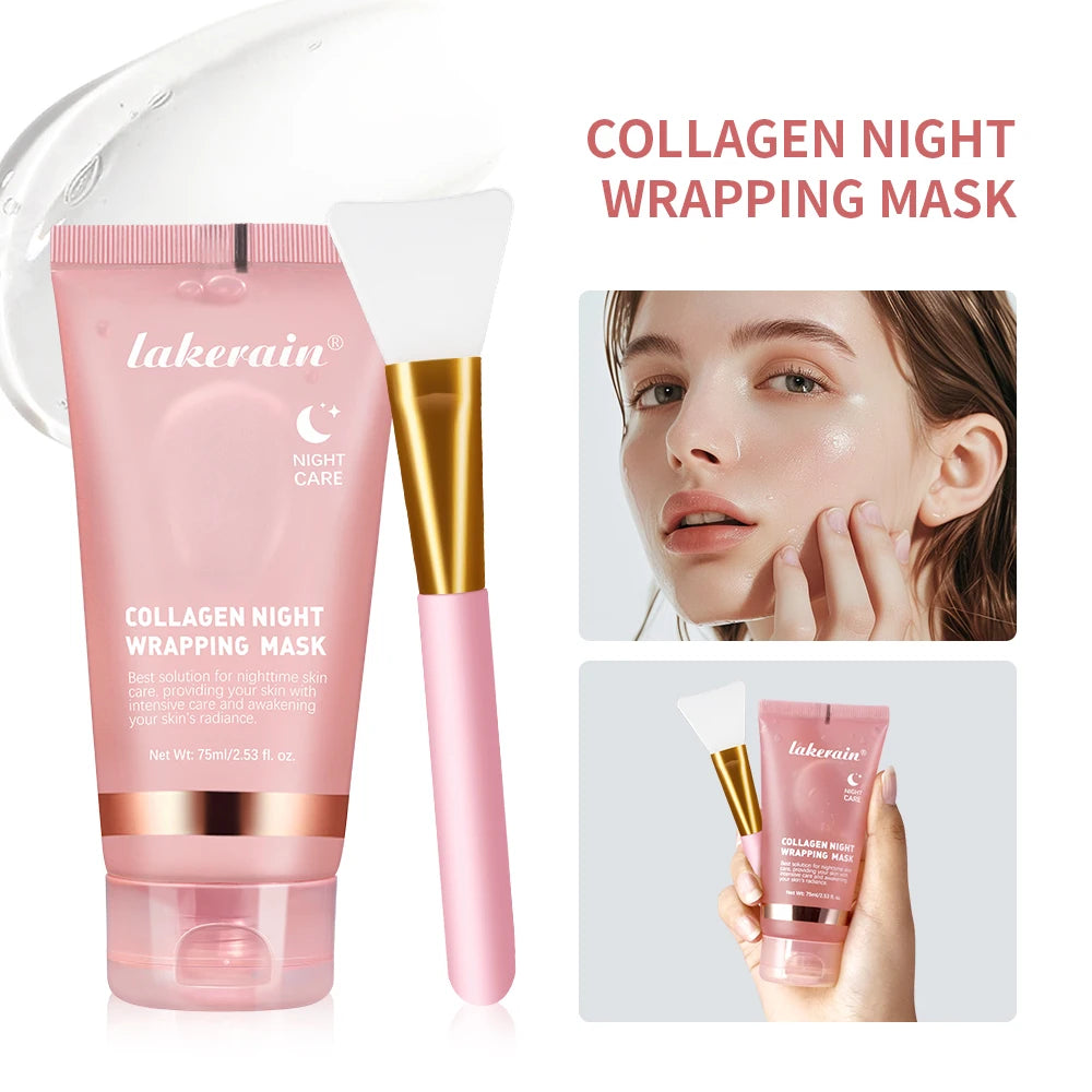 Collagen Overnight Peel-Off Mask – Hydrating & Firming Treatment