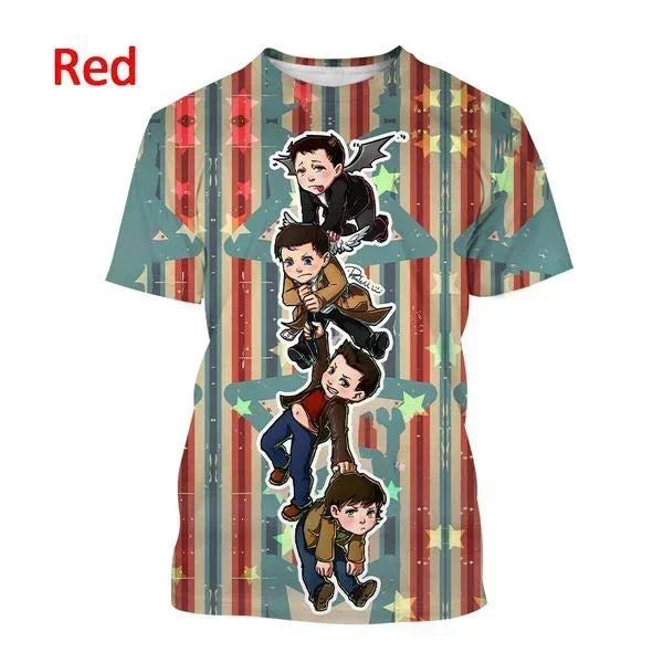Short Sleeve Hip Hop Street Unisex Oversized Men's T Shirt