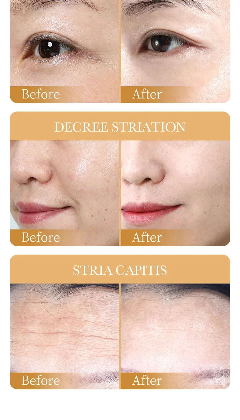 Collagen Anti Wrinkle Facial Mask Anti Aging Fade Fine Lines Firm Skin Moisturizing Brightening SkinCare Korean Cosmetics