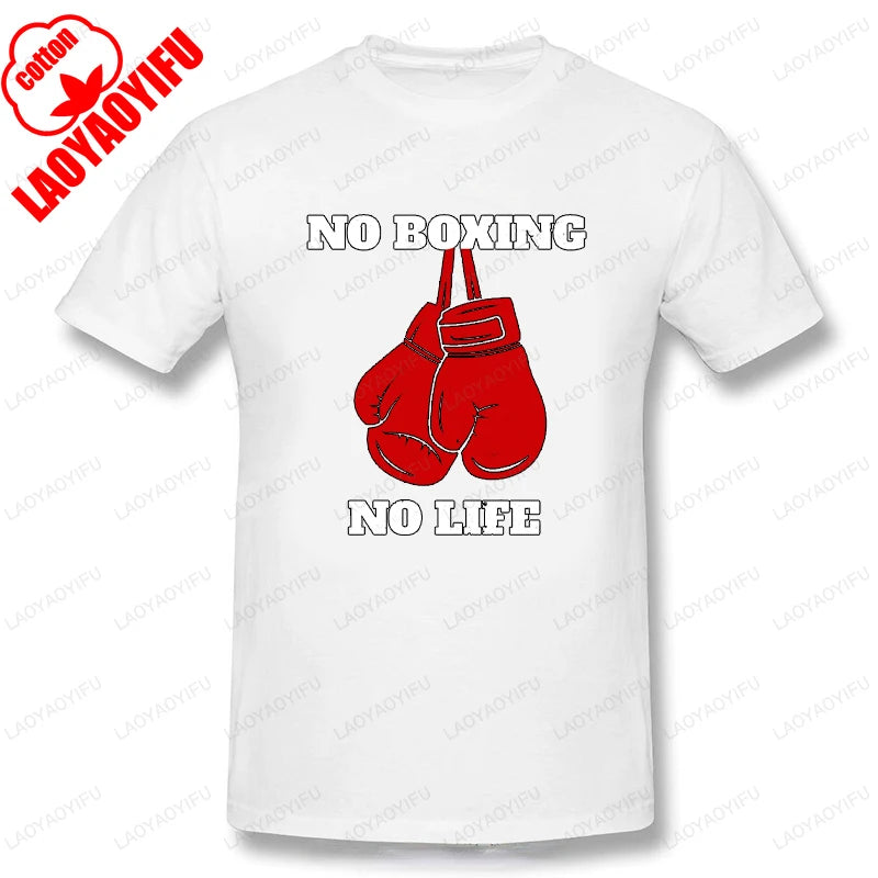 No Boxing No Life Printed T-shirt