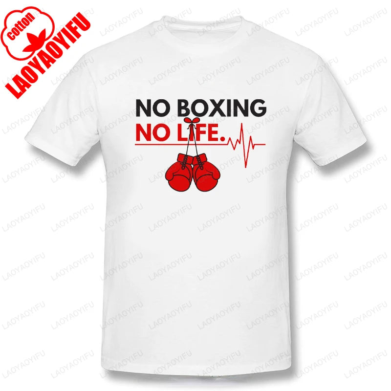 No Boxing No Life Printed T-shirt
