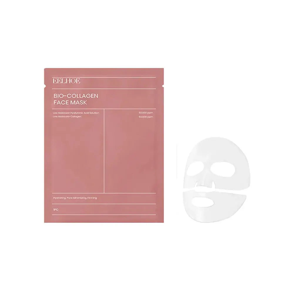 Bio-Collagen face Mask Hydrating Overnight Hydrogel Moisturizing Facial Mask VC Whitening Anti aging Skincare 1/2/5pcs