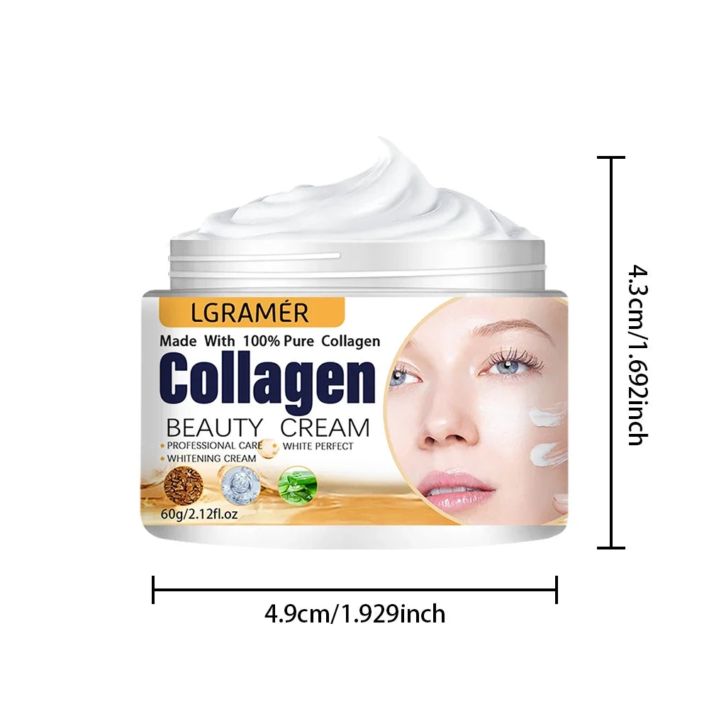 Collagen Boost Eye & Face Cream — Anti-Aging Korean Essence