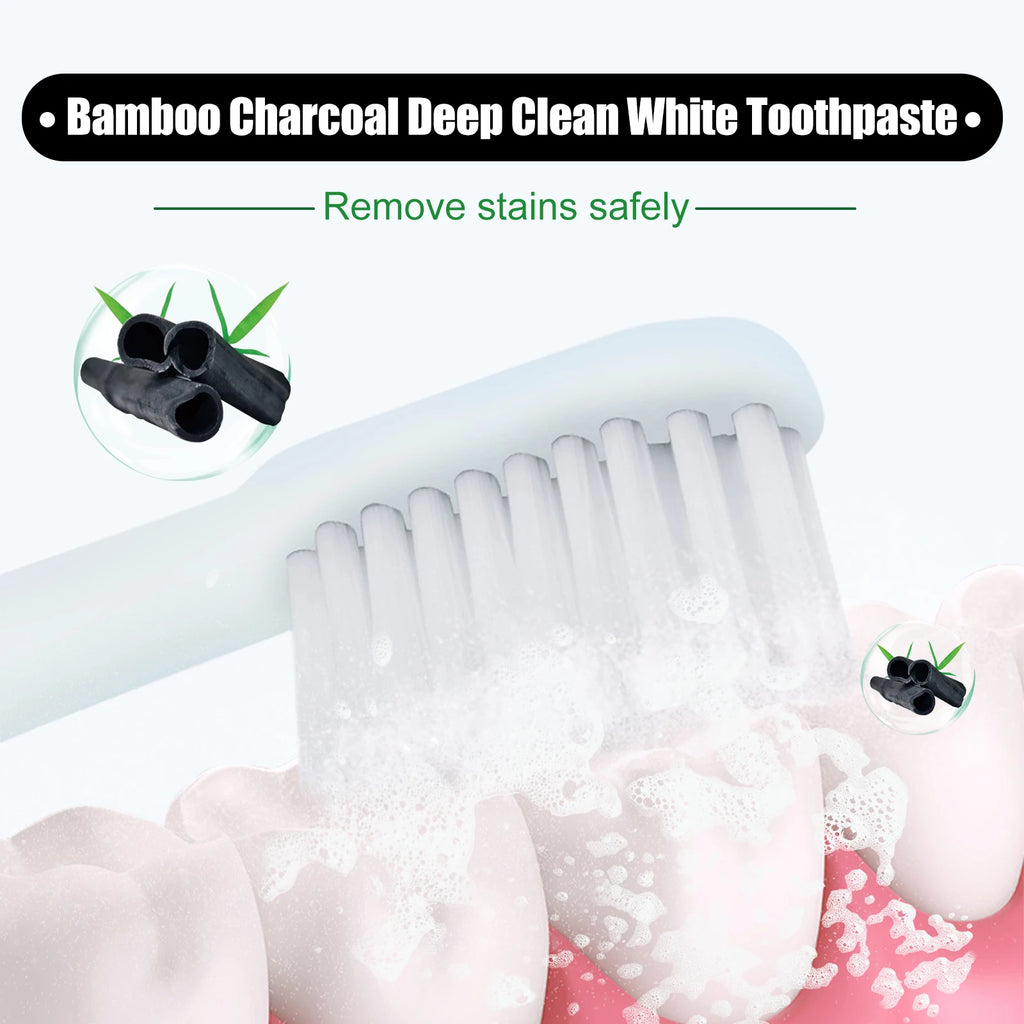 Bamboo charcoal toothpaste Remove Plaque Eliminate Oral Odors