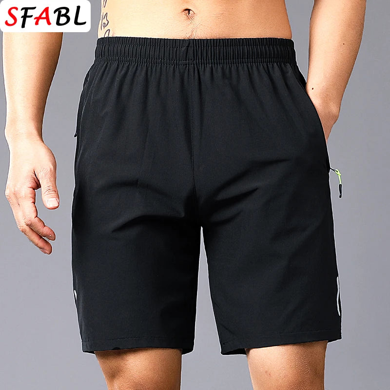 Thin Breathable Beach Short Pants Quick Dry Shorts Men's Football Soccer  Jogging Fitness