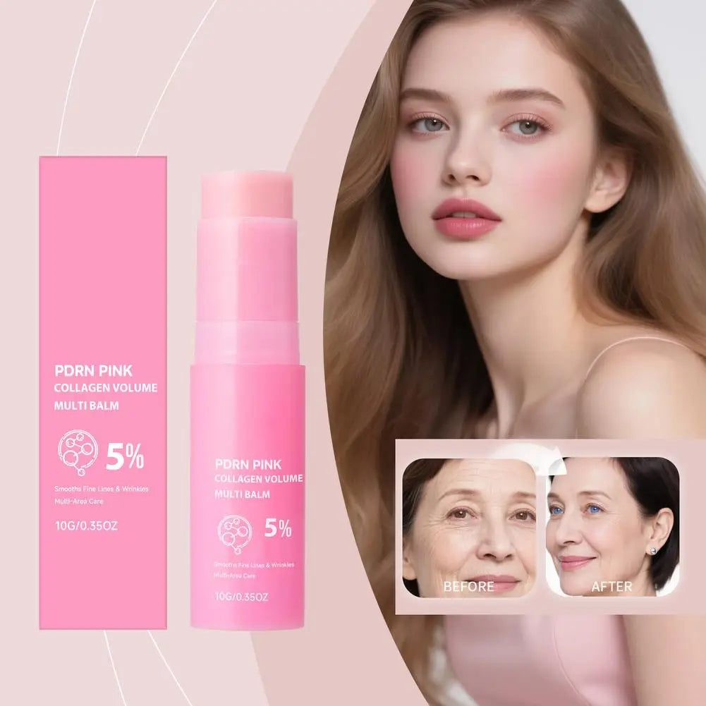 PDRN Collagen  Multi Balm For Face Neck Lip Moisturizing Stick Korea Skin Care