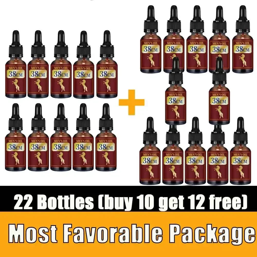 Men's Intimate Wellness Oil – Natural Herbal Formula for Strength & Performance