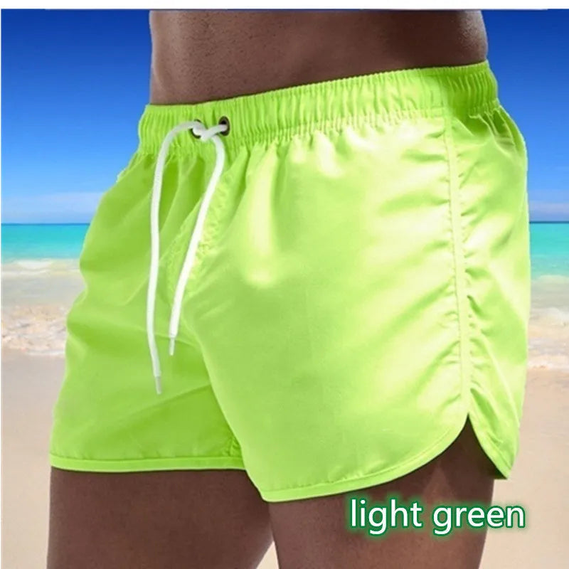 New mesh breathable fitness men's shorts speed dry pants summer thin training pants