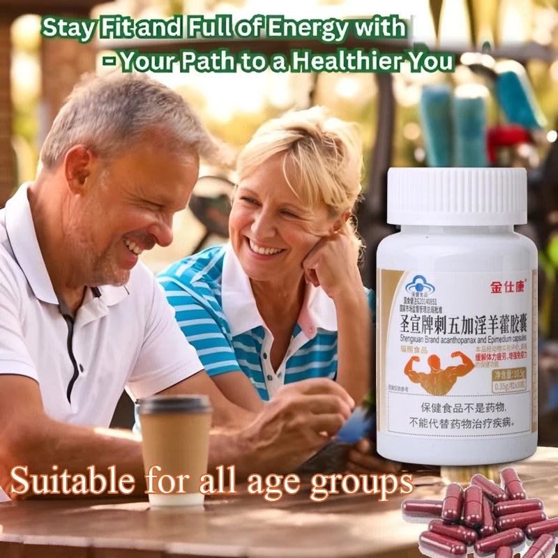 Enhance Endurance Supplement for Men -Supports Strength Muscle Energy and Increase Male Size Maca Natural Epimedium capsules