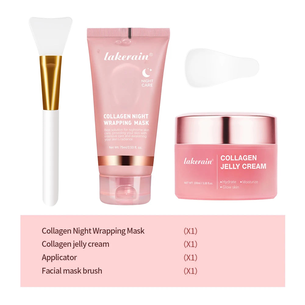 Collagen Overnight Peel-Off Mask – Hydrating & Firming Treatment